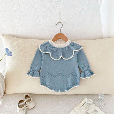 Jumpsuit de Lana con Cuello Volante - Image 3