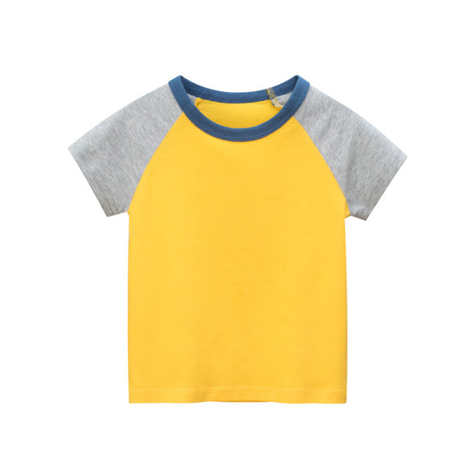 Ropa para Bebé con Puños Contrastantes - Diseño Liso y Moderno - Image 2