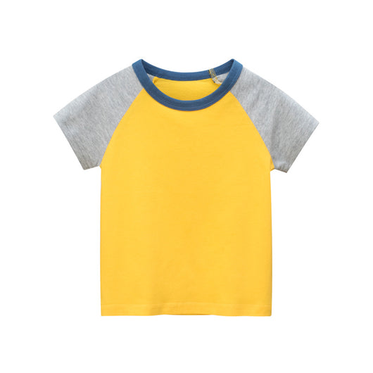 Ropa para Bebé con Puños Contrastantes - Diseño Liso y Moderno - Image 2