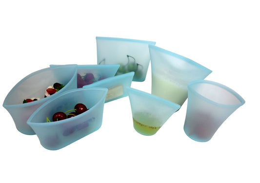 Bolsa de Almacenamiento de Silicona Reutilizable