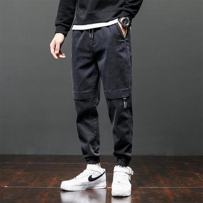 Pantalones Overol Holgados de Pierna Recta para Hombre - Image 11