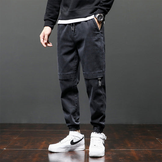 Pantalones Overol Holgados de Pierna Recta para Hombre - Image 11