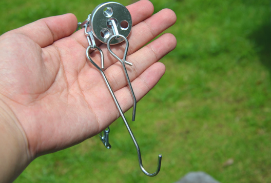 Trípode de Aluminio para Camping - Soporte Colgante de Ollas para Fogata - Image 8