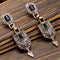 Aretes de Cristal Esmeralda - Diseño Elegante y Sofisticado