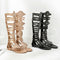 Botas Moteras Knight con Remaches - Estilo Europa y Estados Unidos