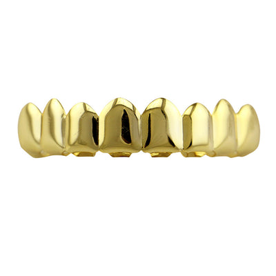 Frenos Dentales Hip Hop Chapados en Oro 18K para Hombre y Mujer - Image 4