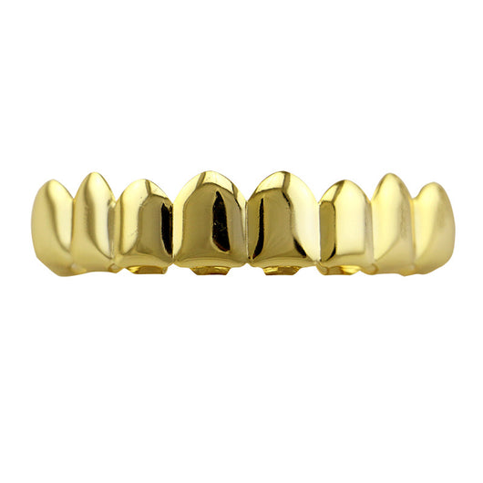 Frenos Dentales Hip Hop Chapados en Oro 18K para Hombre y Mujer - Image 4