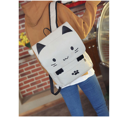 Mochila Escolar Gato Kawaii para Secundaria - Image 14