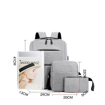 Mochila Ejecutiva Multicompartimentos para Laptop - Diseño Versátil Hombre y Mujer - Image 7