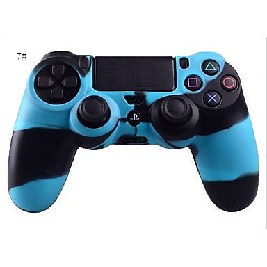 Funda Protectora Camuflaje para Control PS4 - Agarre Antideslizante Verde - Image 2