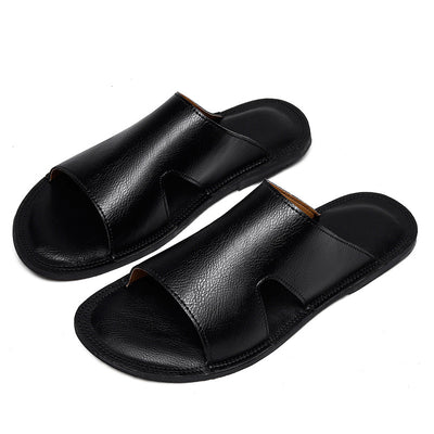 Pantuflas de Cuero para Hombre con Suela Antideslizante y Desodorante - Image 8