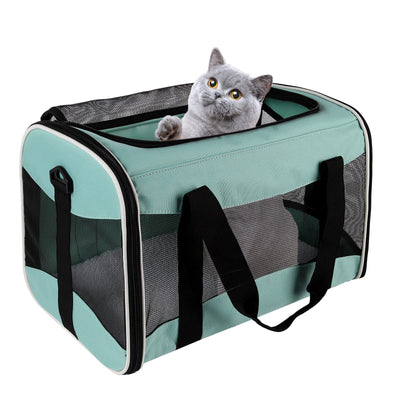 Bolsa Transportadora Transpirable Plegable para Perros y Gatos