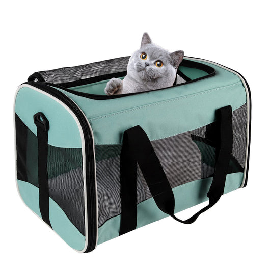 Bolsa Transportadora Transpirable Plegable para Perros y Gatos