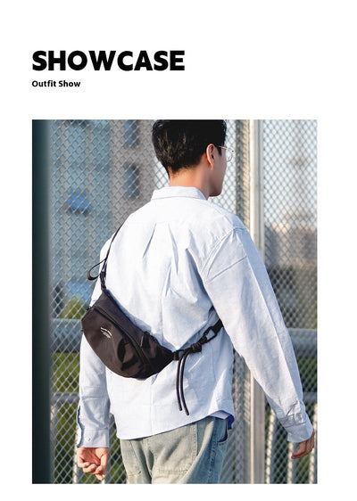 Bolsa Cruzada para Hombre - Mochila Portátil de Pecho y Hombro - Image 17
