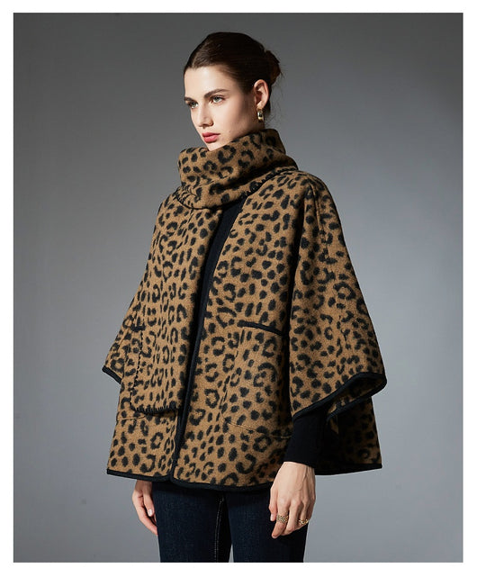 Pashmina Estampado Leopardo Versátil 2 en 1 - Image 8