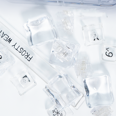 Teclado Gaming Inalámbrico Bluetooth Tri-Modo Personalizable Ice-Through - Image 5