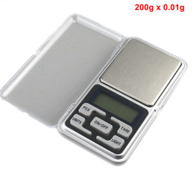 Balanza Digital de Precisión 200g - Báscula de Bolsillo para Joyería y Gemas