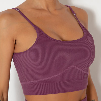 Conjunto Deportivo 4 Piezas: Sujetador, Chaleco, Shorts y Leggins para Yoga y Running - Image 45