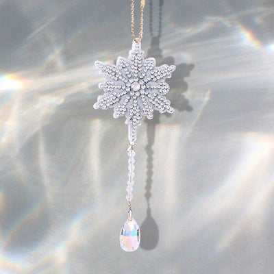 Carillón de Viento Cristal Diamante Doble Cara - Set 4 Piezas - Image 7