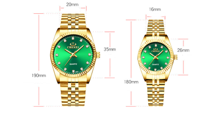 Reloj para Hombre Dorado de Pareja - Image 5