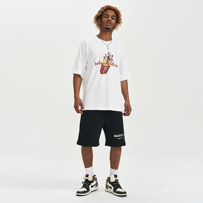 Camiseta de Algodón Manga Corta con Estilo Personalidad para Hombre - Image 10