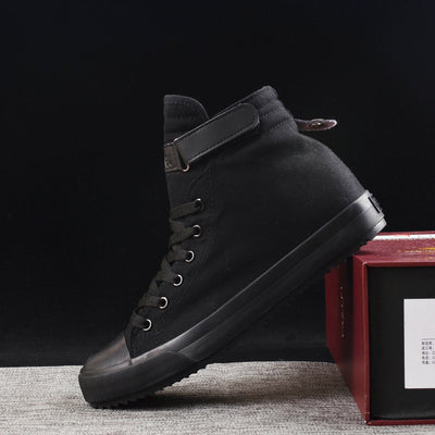 Zapatos de lona para estudiantes con cierre de velcro - Image 9
