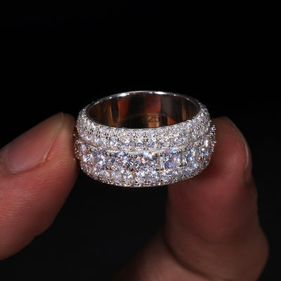 Anillo de Plata Esterlina 925 con Mosonita - Image 15