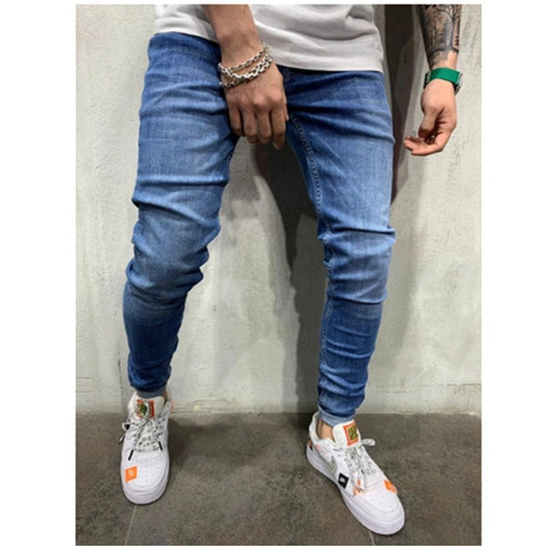 Pantalones Vaqueros Casuales para Hombre