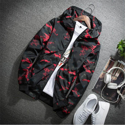 Chaqueta Camuflada con Capucha - Image 3