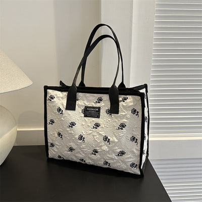Bolso de Lona Bordado para el Hombro - Colección Verano - Image 4