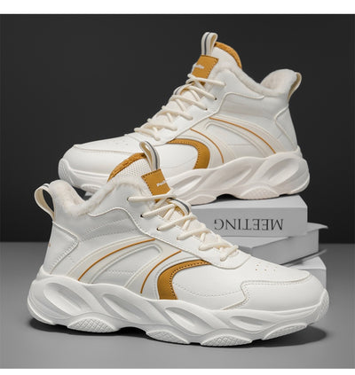 Zapatos de Algodón Gruesos para Hombre - Comodidad Casual y Deportiva - Image 14