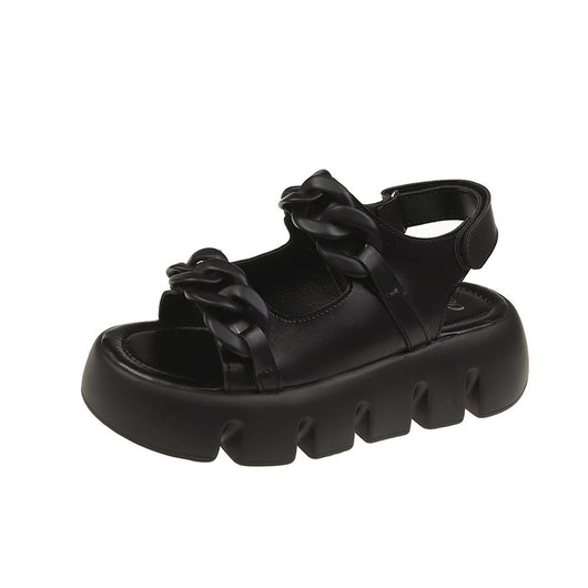 Zapatos Cómodos para Mujer con Tacón Medio y Suela Gruesa - Image 4