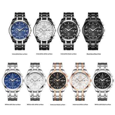 Reloj de Cuarzo para Hombre con Manecillas Luminosas en Aleación - Image 4