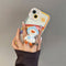 Funda Protectora para Teléfono con Diseño de Pato Adorable