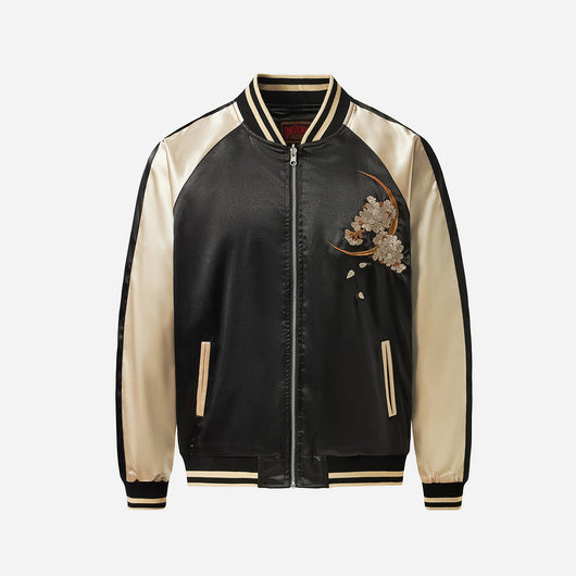 Chaqueta Suelta Estilo Chino con Bordados en Poliéster para Hombre - Image 3