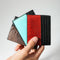 Billetera Minimalista de Cuero Genuino con Múltiples Compartimentos
