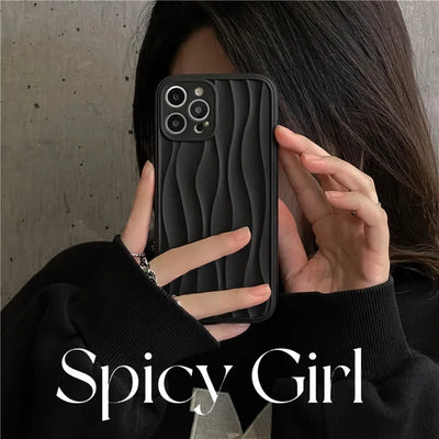 Funda Protectora Efecto Onda Midnight Black - Image 8