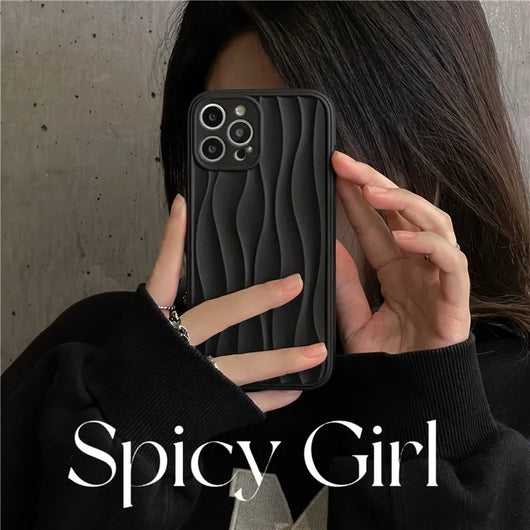Funda Protectora Efecto Onda Midnight Black - Image 8