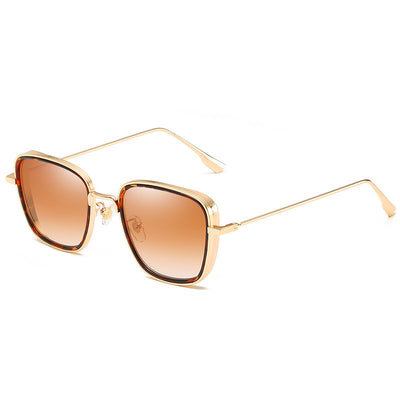 Gafas de Sol Vintage Cuadradas Metal Steampunk para Mujer - Image 9
