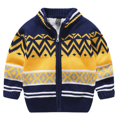 Sudadera Deportiva Coreana con Cierre para Niños - Forro Polar Manga Larga - Image 12