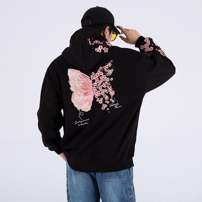 Suéter de Algodón Holgado Tendencia Nacional para Hombre - Image 8