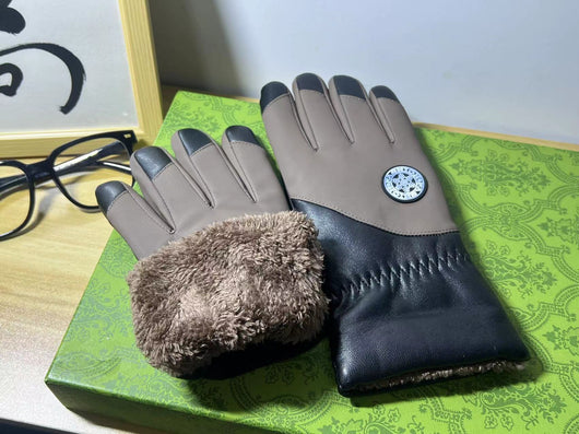 Guantes de Invierno Cálidos Tejidos con Dedos Abiertos y Pantalla Táctil Resistente al Viento - Image 18
