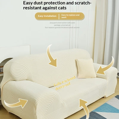 Funda Protectora Universal para Sofá - Resistente a Mascotas y Estirable