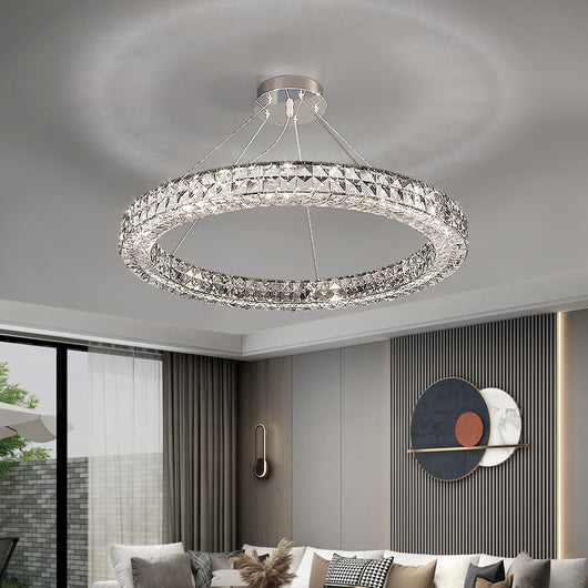 Lámpara de Araña LED Cristal Lujo Moderno Minimalista - Image 23