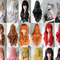 Peluca Rizada de Seda Térmica 80cm - Cabello Largo y Voluminoso