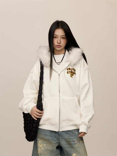 Sudadera Retro con Cierre para Parejas - Estilo Casual Desenfadado - Image 14