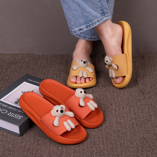 Sandalias y Pantuflas de Oso Cartoon para Parejas - Cómodas y Tiernas - Image 20
