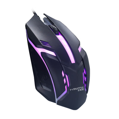 Ratón Alámbrico con Iluminación RGB Multicolor - Image 5