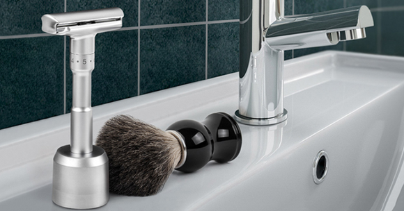 Brocha para Afeitar Negra para Hombre