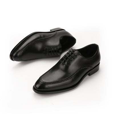Zapatos de Cuero para Hombre con Punta Reforzada y Corte Bajo - Image 4